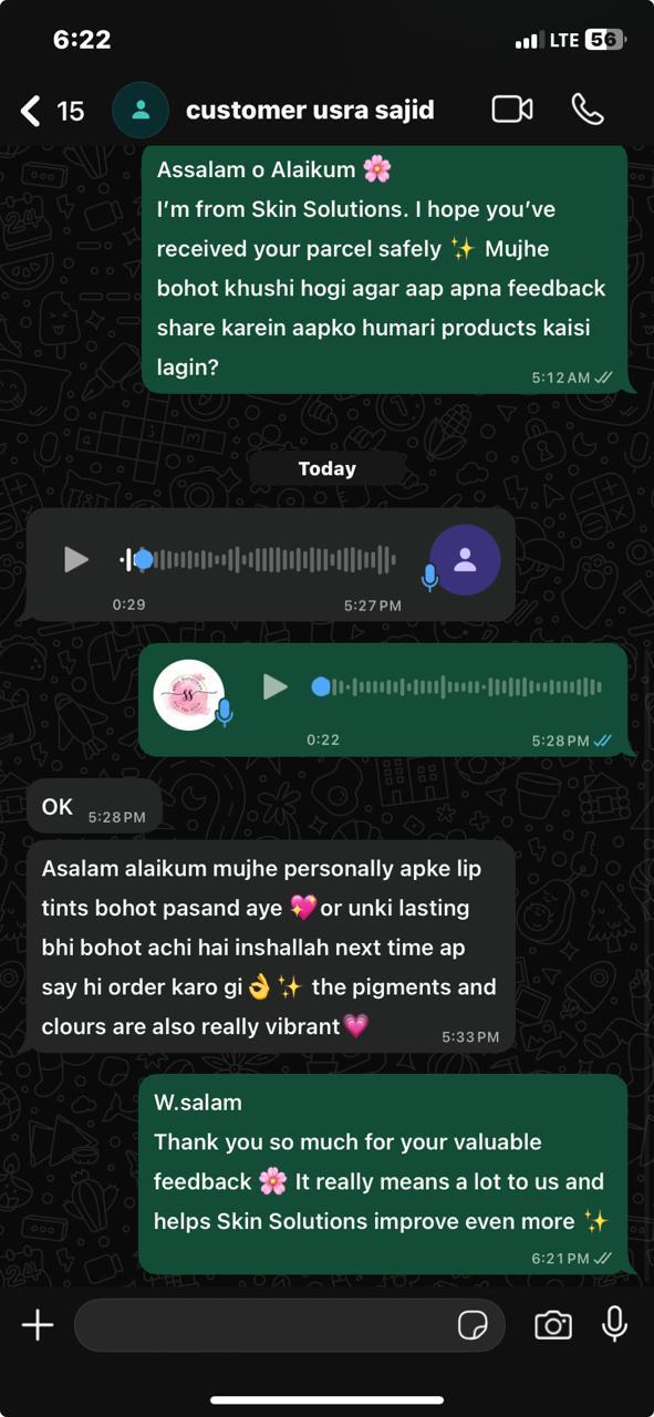 Lip and Cheek Tint – Cherry Red / Hot Pink