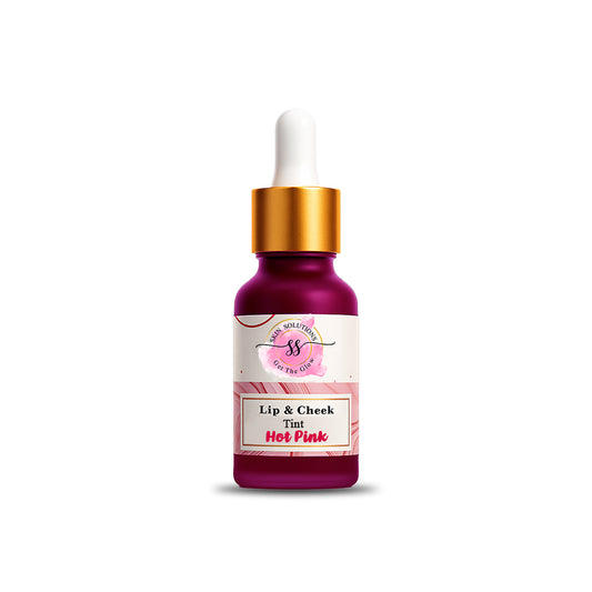 Lip and Cheek Tint – Hot Pink / Cherry Red