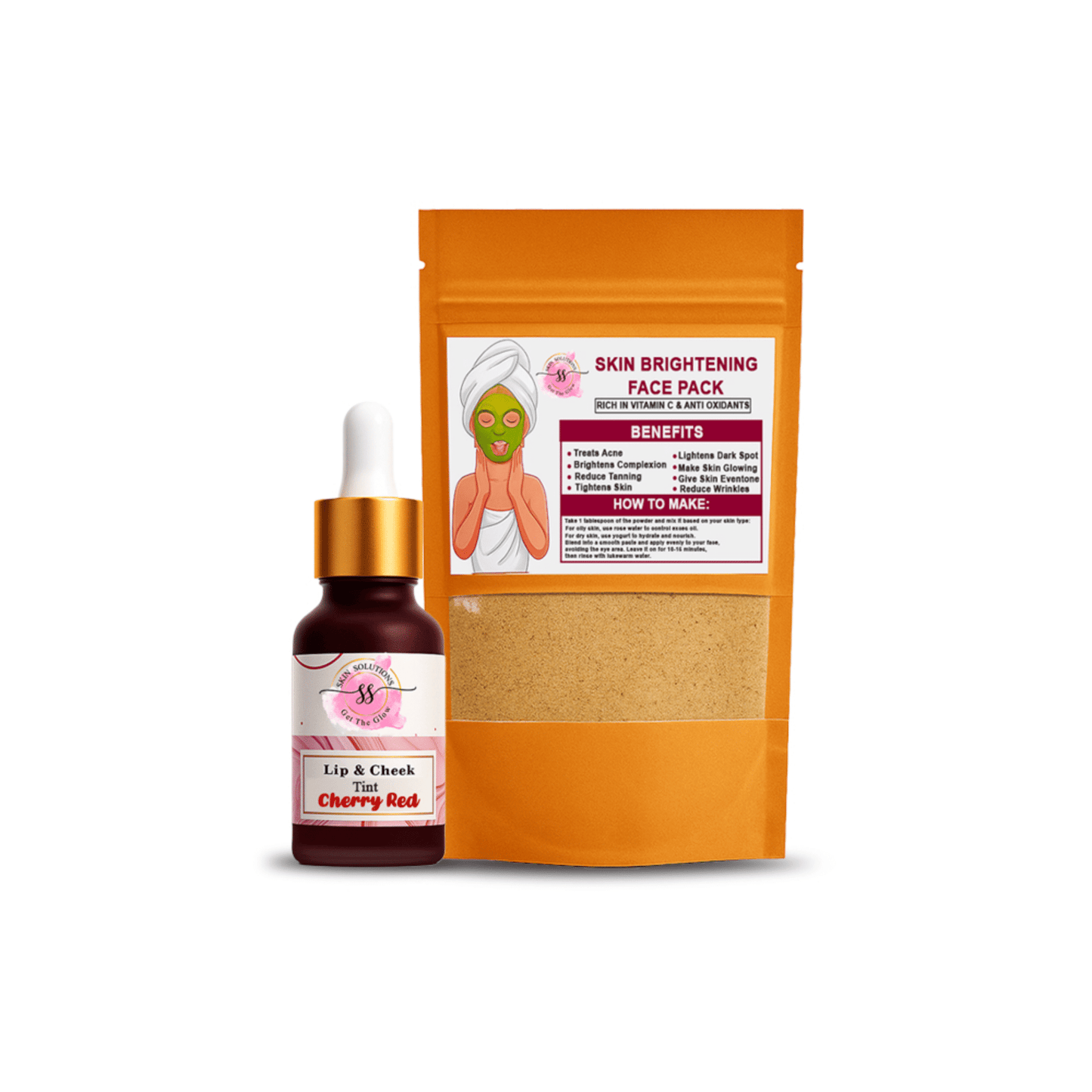 Glow & Glam Pack – Skincare + Instant Glow