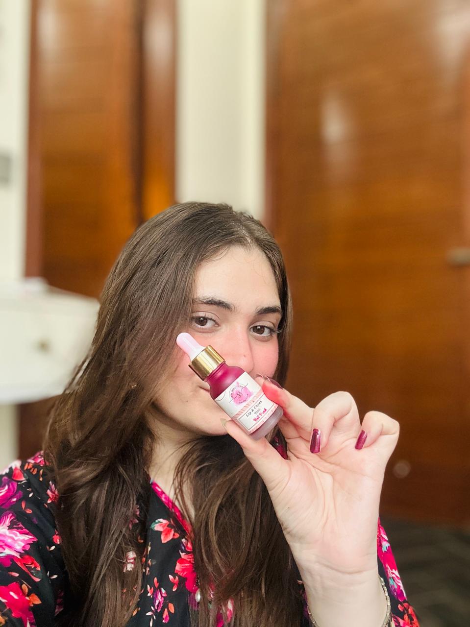 Lip and Cheek Tint – Cherry Red / Hot Pink